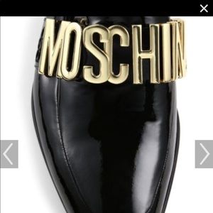 moschino black dress shoe!